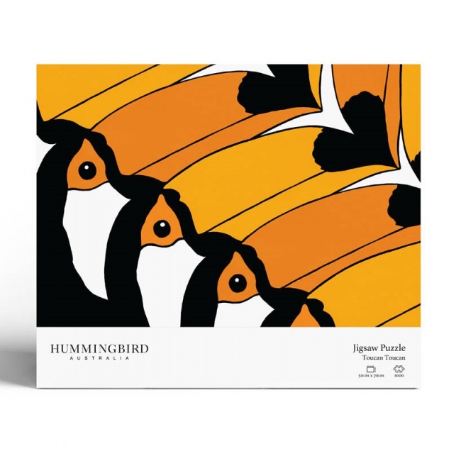Puzzle 1000 elementów Hummingbird - Toucan Toucan