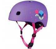 Kask na rower/hulajnogę Micro - Floral Purple S