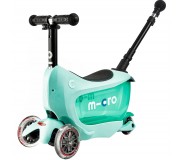 Hulajnoga jeździk Mini2go Deluxe Plus Micro - Mint