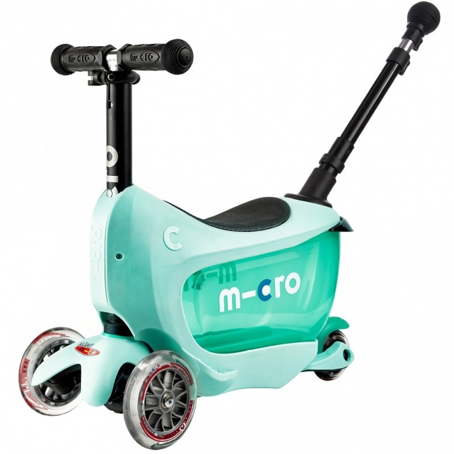 Hulajnoga jeździk Mini2go Deluxe Plus Micro - Mint