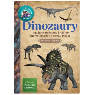 Książka "Młody Obserwator Przyrody - Dinozaury" wydawnictwo Multico