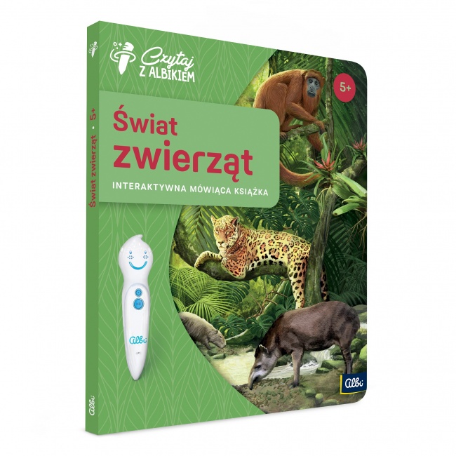 Książka Czytaj z Albikiem Albi - Świat zwierząt