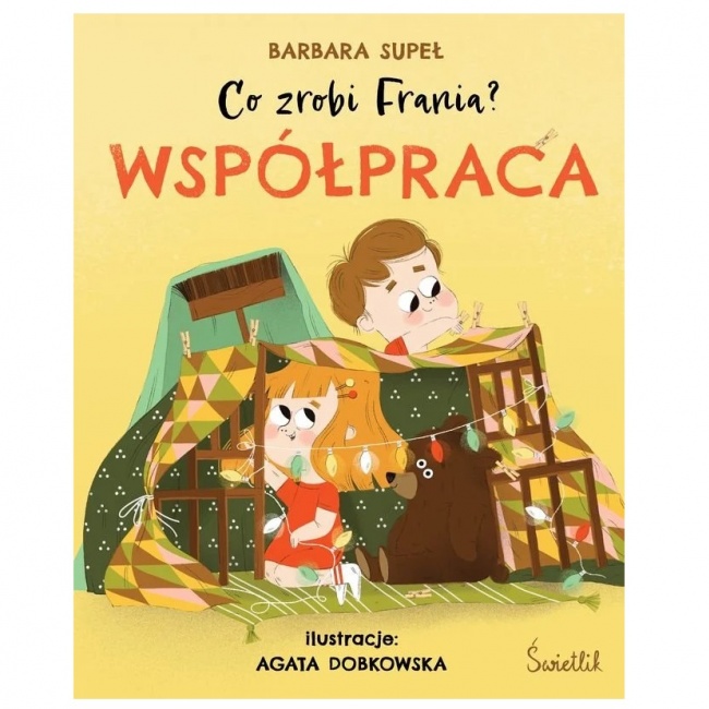 Książka "Co zrobi Frania. T.1 Współpraca" wydawnictwo Świetlik