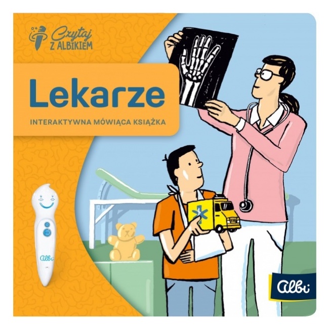 Mini książka Czytaj z Albikiem Albi - Lekarze