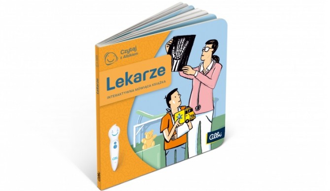 Mini książka Czytaj z Albikiem Albi - Lekarze