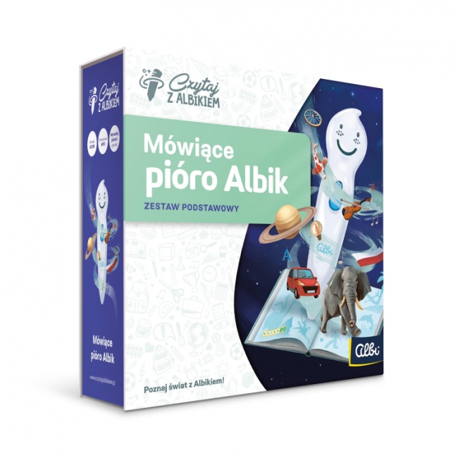 Czytaj z Albikiem - Mówiące pióro Interaktywne do książek Albik