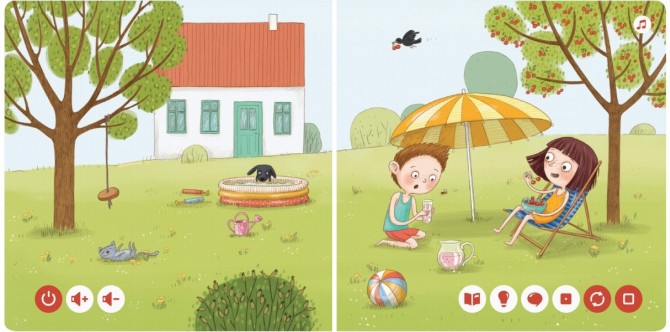 Mini książka Czytaj z Albikiem Albi - Lato