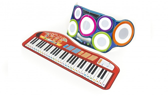 Instrumenty muzyczne Pianino i bębenki Albi - Czytaj z Albikiem