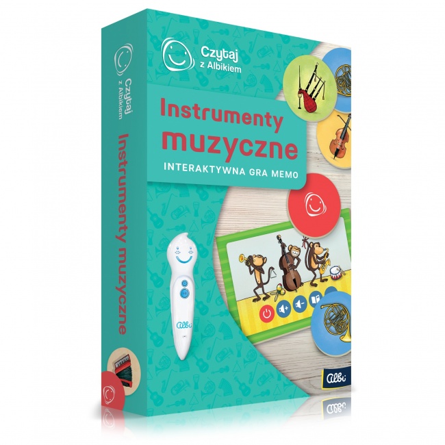 Memo Czytaj z Albikiem Albi - Instrumenty muzyczne
