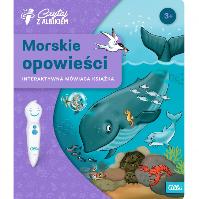 Książka Czytaj z Albikiem Albi - Morskie opowieści
