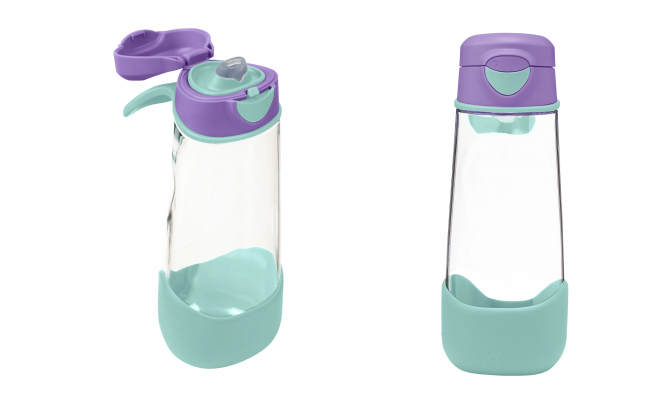 Sportowa butelka tritanowa 600 ml B. Box - Lilac Pop