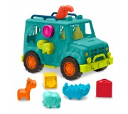 Ciężarówka ratunkowa dla zwierząt z klockami sorterami B. Toys