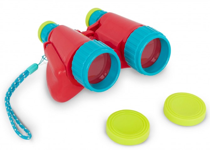 Lornetka z osłonkami B. Toys - Mini Observer’s Binoculars