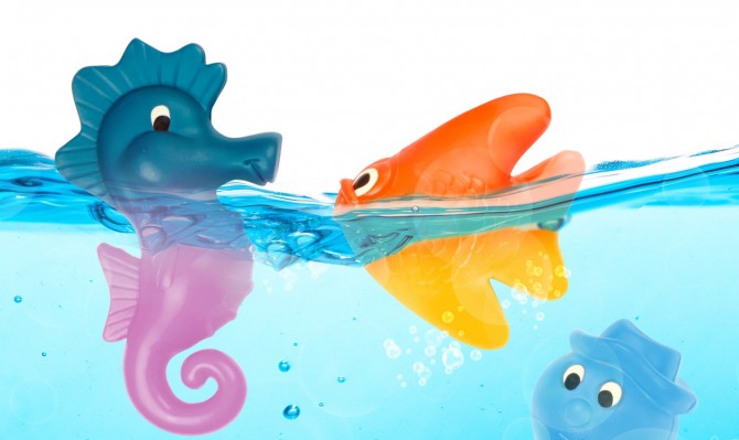 Zestaw dla małych wędkarzy z morskimi stworzeniami B. Toys - Little Fisher’s Kit