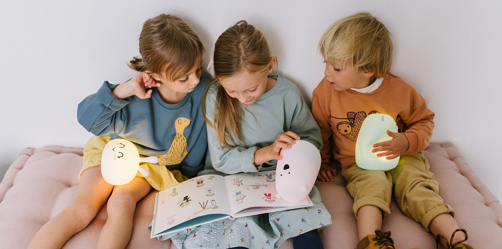 Zestaw lampek Mini Ocean Rabbit & Friends - Żółw, ośmiornica, kaczuszka