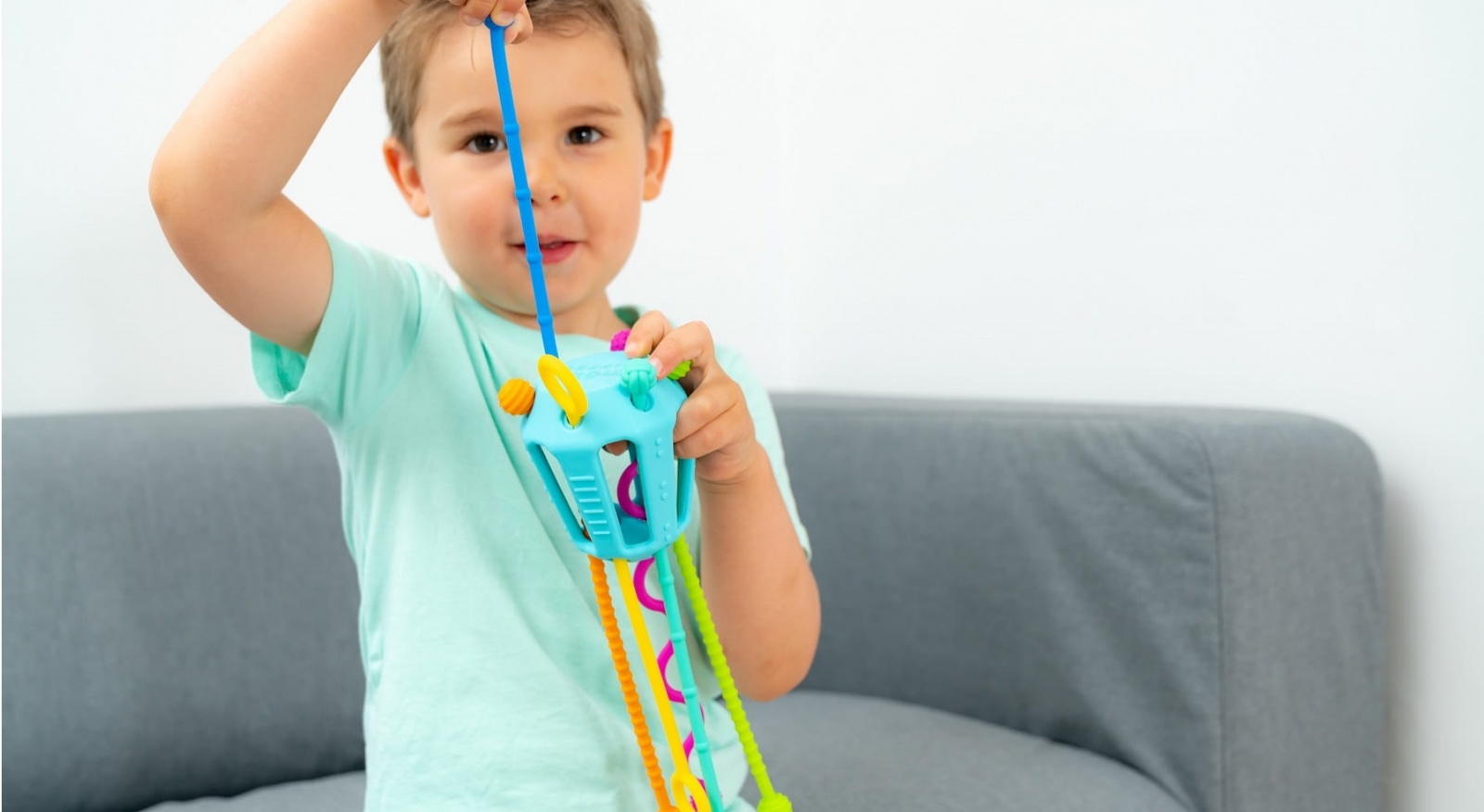 Zabawka sensoryczna Mobi - Przeciąganiec Zippee