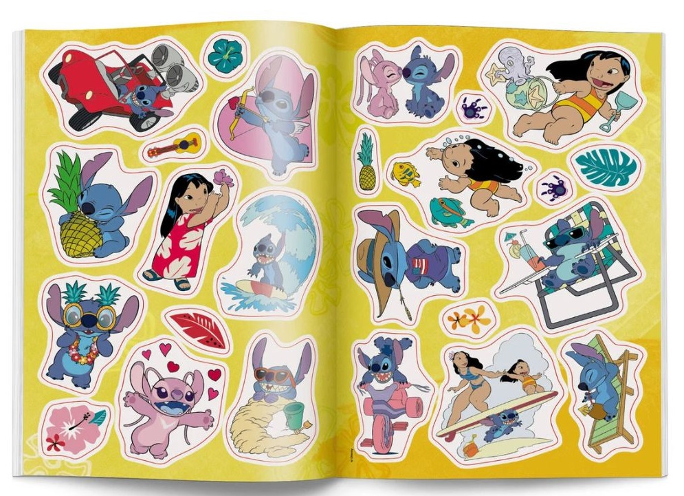 Kolorowanka z naklejkami Stich Wydawnictwo Ameet