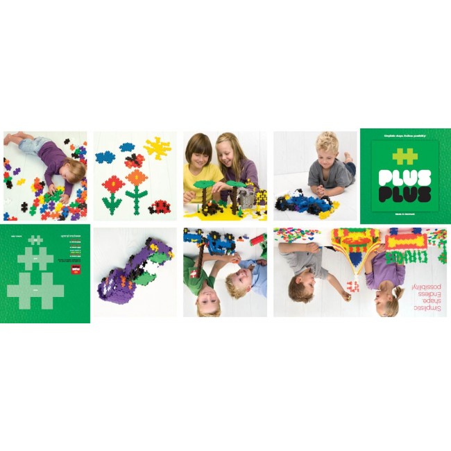 Klocki konstrukcyjne Plus-Plus Basic - 600 elementów