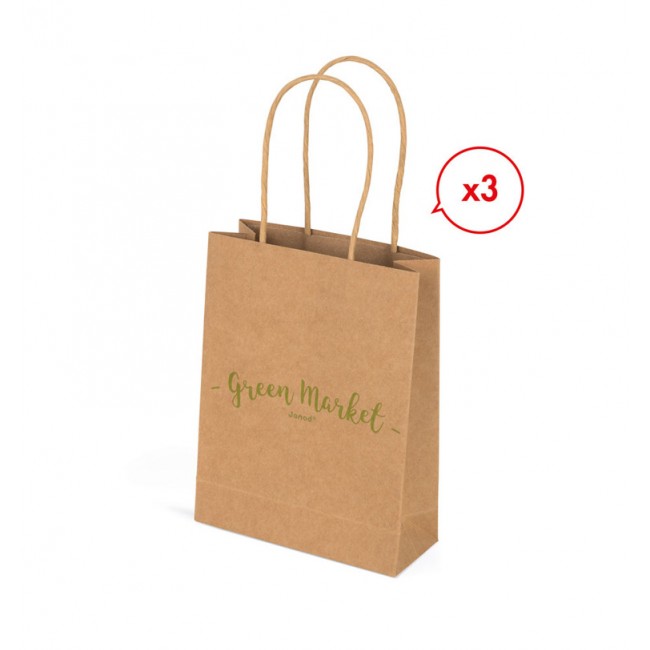 Sklep duży drewniany z 33 elementami Janod - Warzywniak