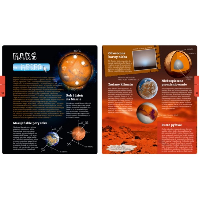 Książka "O planetach" wydawnictwo Multico