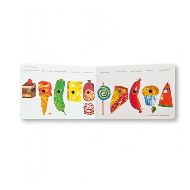 Książka Bardzo głodna gąsienica XL - Eric Carle
