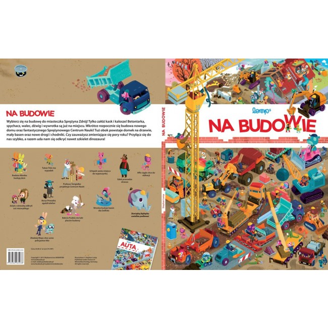 Książka "Na budowie" Wydawnictwo Babaryba