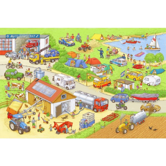 Książka "Na budowie" Wydawnictwo Babaryba