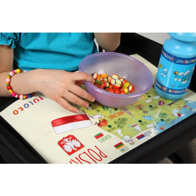 Stolik Małego Podróżnika Tuloko - fioletowy