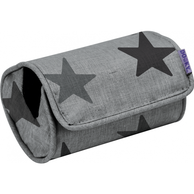 OUTLET Miękki uchwyt do fotelika Dooky - Grey Stars