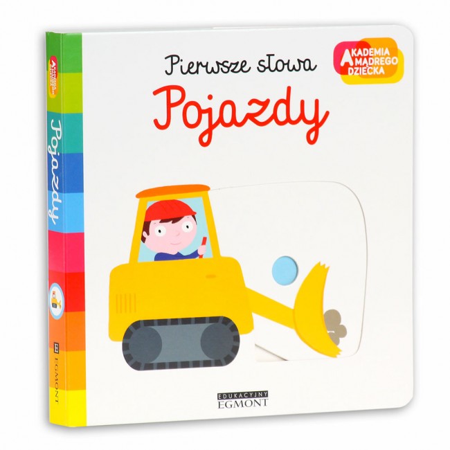 Książka "Pierwsze słowa. Pojazdy" wydawnictwo Egmont