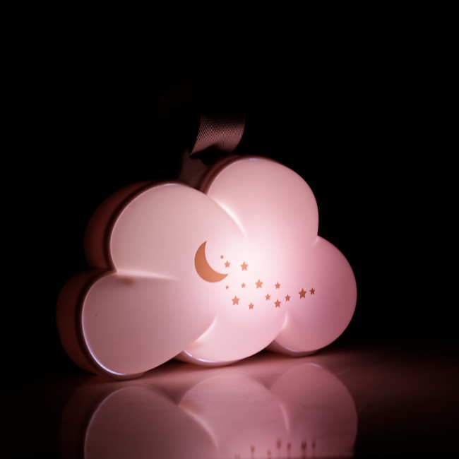 Lampka nocna chmurka z pozytywką PurFlo