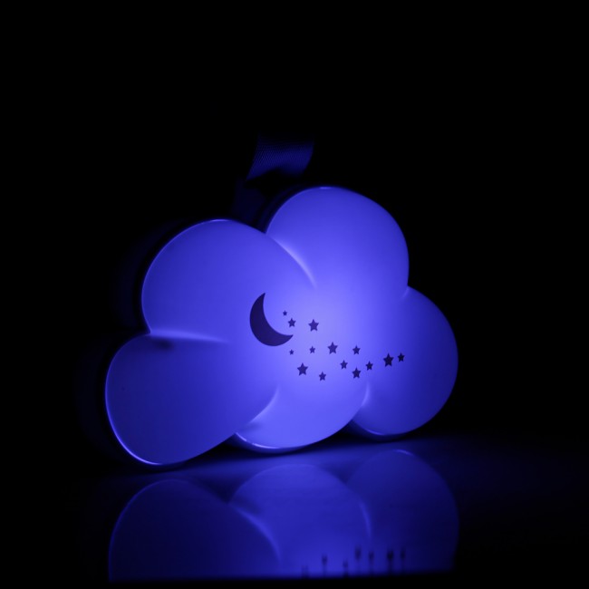Lampka nocna chmurka z pozytywką PurFlo
