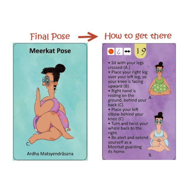 Karty Doda Yoga The Purple Cow - Rodzice i Dzieci wer. ang