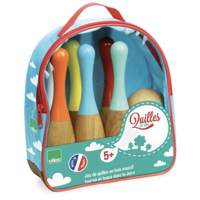 Drewniane kręgle Vilac