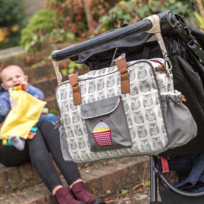 Zaczepy do wózka Pink Lining