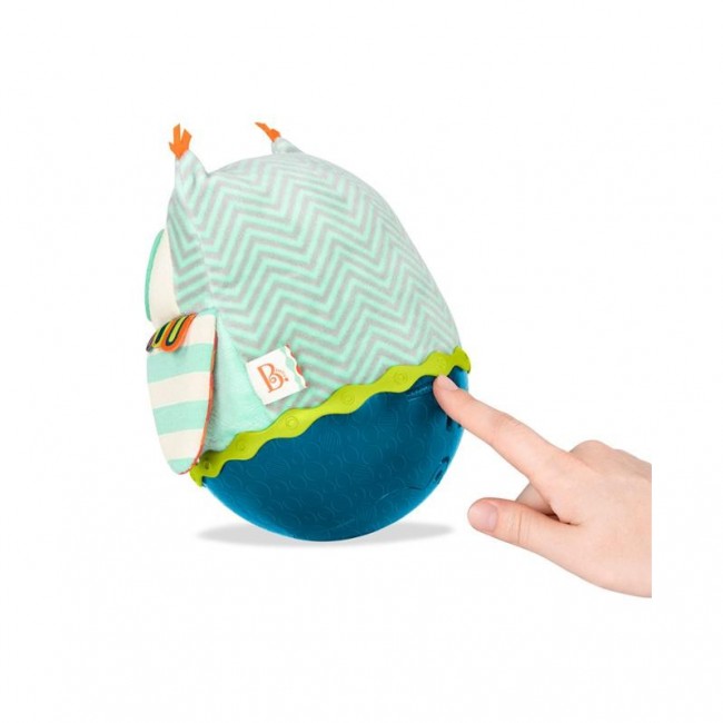 Sensoryczna Sowa-Kiwajka B. Toys - Owl Be Back