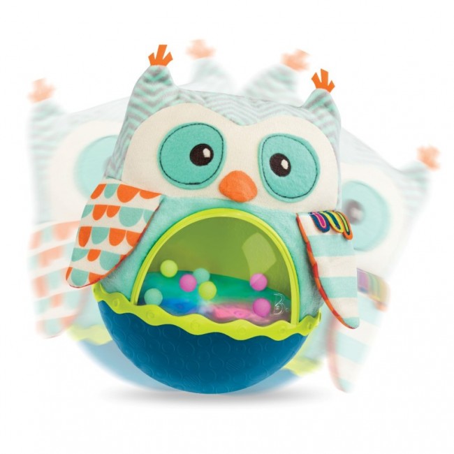 Sensoryczna Sowa-Kiwajka B. Toys - Owl Be Back