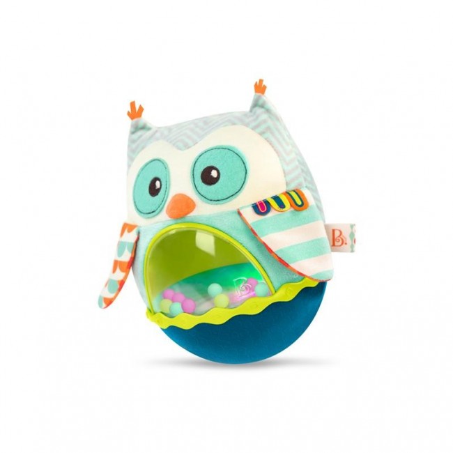 Sensoryczna Sowa-Kiwajka B. Toys - Owl Be Back