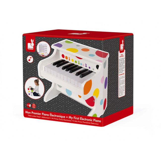 Elektroniczne pianino Confetti Janod