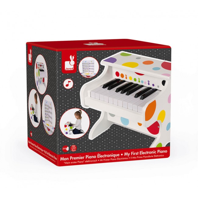 Elektroniczne pianino Confetti Janod