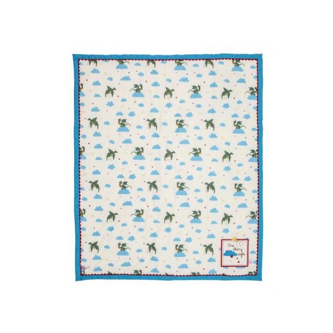 OUTLET Zestaw Pink Lining - kołderka, ochraniacz, przytulanka - One Starry Night