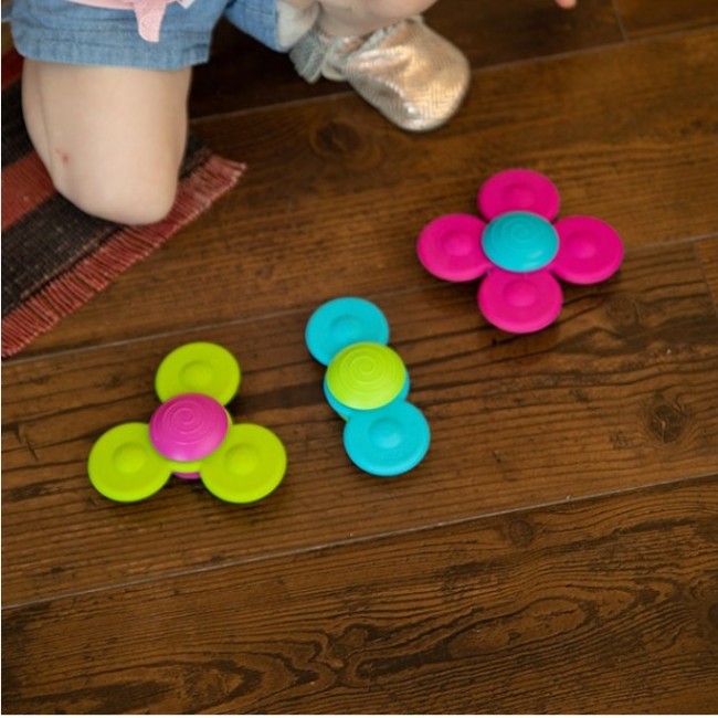 Wirujące Przyssawki Whirly Squigz Fat Brain Toys