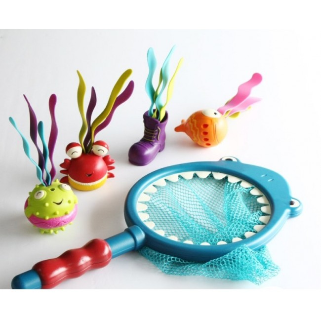 Zestaw do łowienia morskich cudaków B. Toys - Rekin Finley