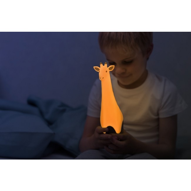 Lampka z Latarką Zazu - Żyrafa Grey