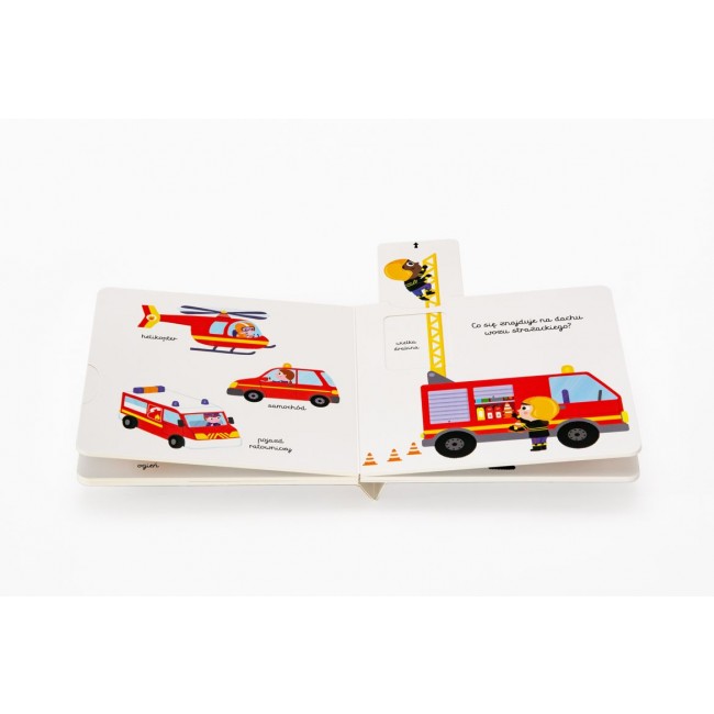 Książka "Pierwsze słowa. Strażacy" wydawnictwo Egmont