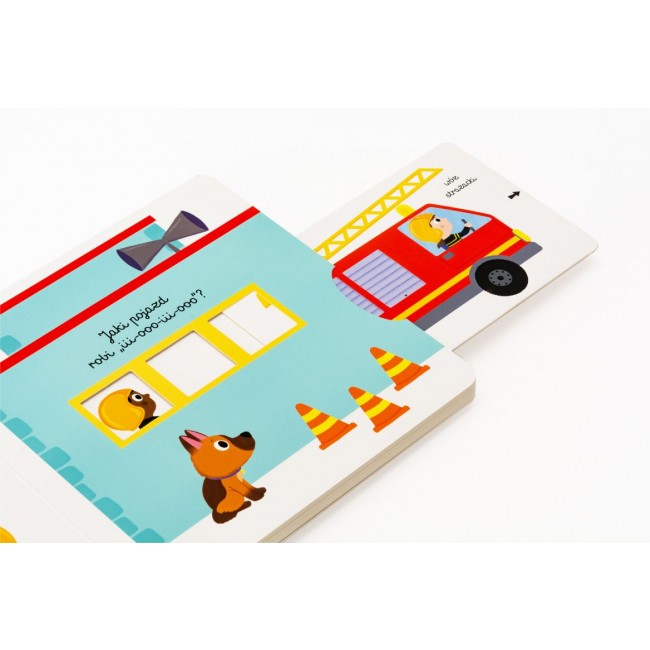 Książka "Pierwsze słowa. Strażacy" wydawnictwo Egmont