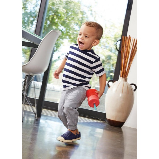 Zestaw 6 silikonowych słomek + czyścik Boon