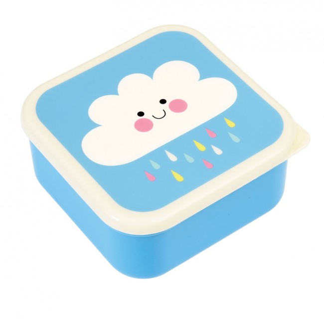 Komplet trzech pudełek na przekąski Rex London - Wesoła chmurka