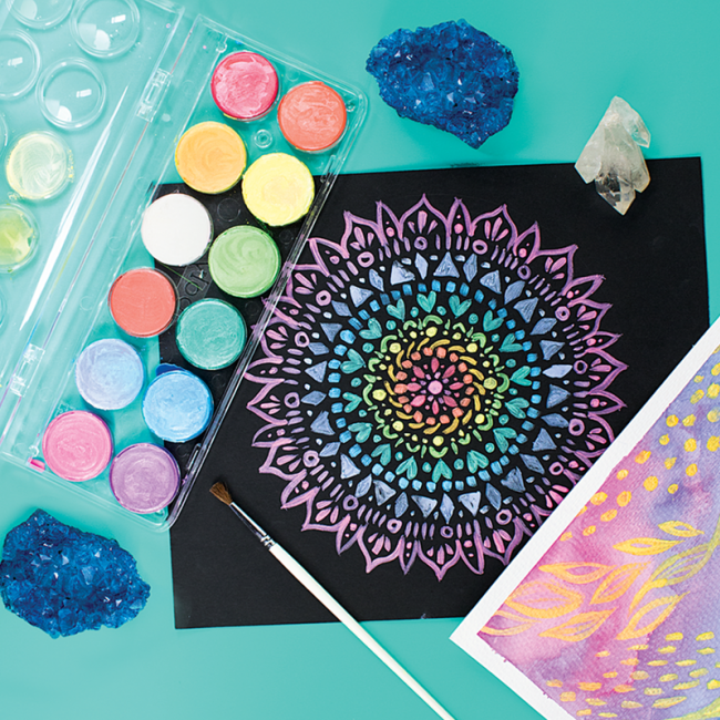 Farby Akwarelowe Ooly - Perłowe