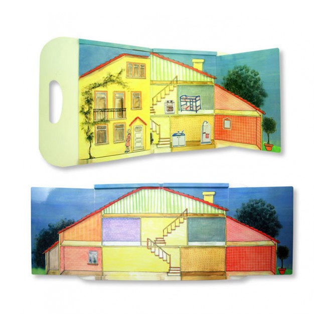 Magnetyczna układanka Egmont Toys - Dom